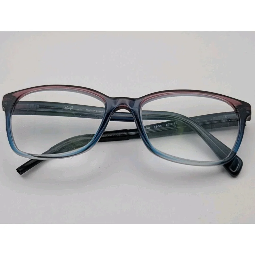 Ray-Ban RB 5362 5834 Eyeglasses Frames Only 52-17 140 Blue Burgundy Gradient